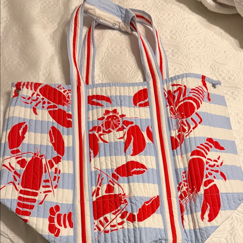 Gretchen Scott Designs Red Lobster Tote